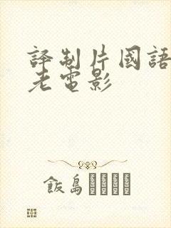 译制片国语配音老电影