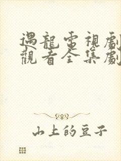 遇龙电视剧免费观看全集剧情