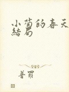 小菊的春天姜怡结局