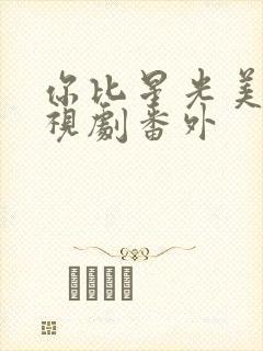 你比星光美丽电视剧番外