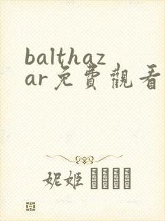 balthazar免费观看全集完整版高清封面
