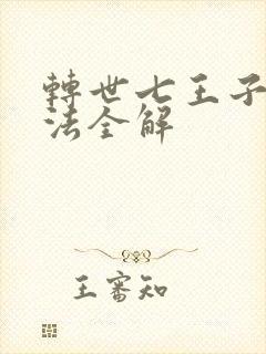 转世七王子的魔法全解