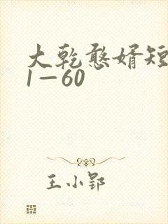 大乾憨婿短剧51—60