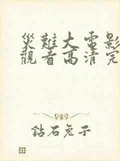 灾难大电影在线观看高清完整版封面