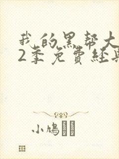 我的黑帮大佬第2季免费经典片段