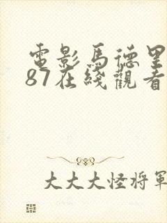 电影马德里1987在线观看完整版