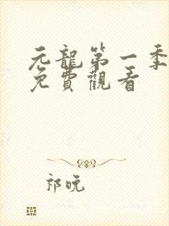 元龙第一季高清免费观看封面