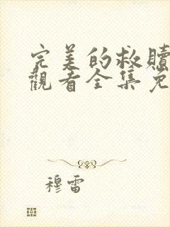 完美的救赎在线观看全集免费播放