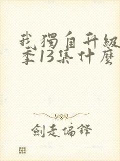 我独自升级第二季13集什么时候出