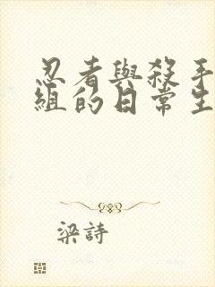 忍者与杀手二人组的日常生活 动漫封面