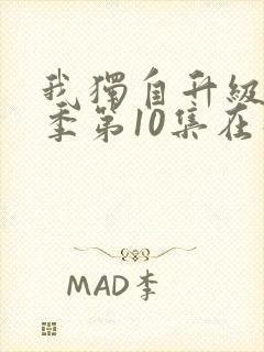 我独自升级第二季第10集在线观看