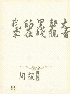 我的黑帮大佬4季在线观看免费封面