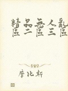精品无人乱码一区二区三区