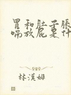 胃和肚子胀气打嗝放屁是什么原因