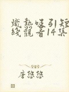 炽热吸引短剧在线观看14集