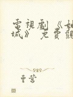 电视剧 《她的城》 免费观看