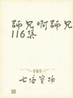 师兄啊师兄动漫116集