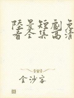 陆晨短剧免费观看全集高清