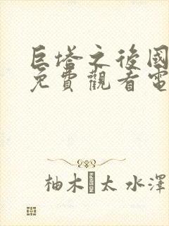 巨塔之后国语版免费观看电视剧