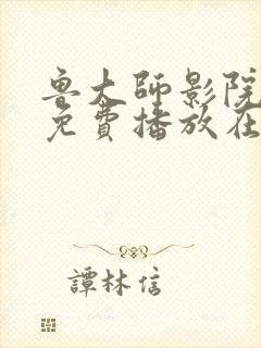 鲁大师影院电影免费播放在线观看封面