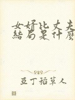 女婿比丈夫好大结局是什么封面