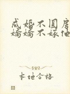 成婚不圆房重生娇娇不嫁他急了txt封面