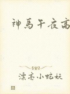 神马午夜高清