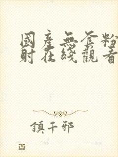 国产无套粉嫩内射在线观看.