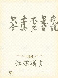 只要不是我丈夫全集免费观看