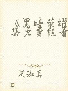 《黑暗荣耀》全集免费观看