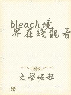 bleach境界在线观看高清免费