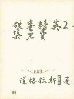 破事精英2 全集免费封面