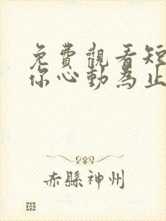 免费观看短剧爱你心动为止