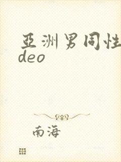 亚洲男同性video封面