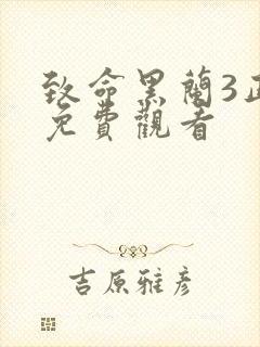 致命黑兰3正版免费观看