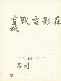 盲战电影在线播放封面