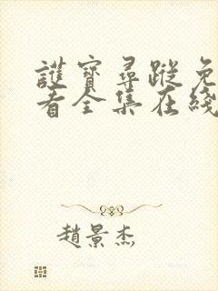 护宝寻踪免费观看全集在线播放