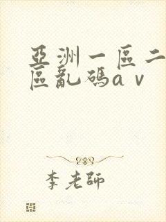 亚洲一区二区三区乱码aⅴ