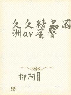 久久精品国产亚洲av蜜臀