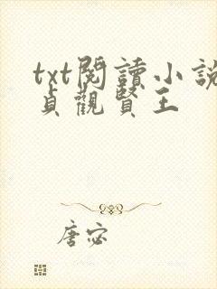 txt阅读小说贞观贤王封面