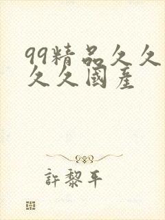 99精品久久久久久国产