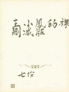 王小凤的裸体无删减版封面