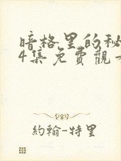 暗格里的秘密24集免费观看