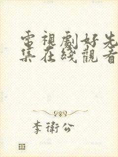 电视剧好先生全集在线观看免费