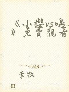 《小樱vs鸣人》免费观看全集