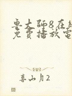 鲁大师8在线看免费播放电视剧大全封面