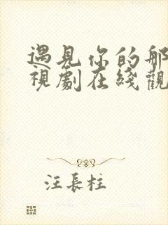 遇见你的那天电视剧在线观看免费高清