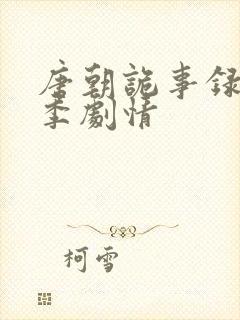 唐朝诡事录第三季剧情