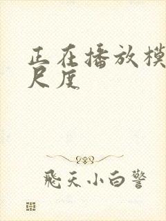 正在播放模特大尺度封面