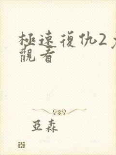 极速复仇2免费观看